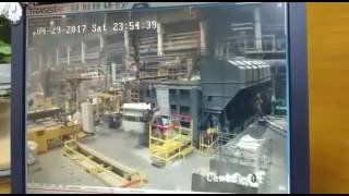 Smelter accident  brave operator [upl. by Gonyea473]