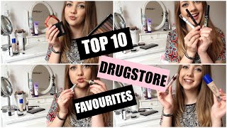 ♡ Top 10 Drugstore Favourites  Collab with Floralblondde  Florallifex♡ [upl. by Buyse]