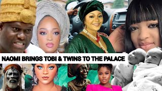 QUEEN NAOMI ESCORT TOBI PHILLIPS TWINS TO THE PALACE 💃 JUBILATIØN EVERYWHERE [upl. by Atnuahc]