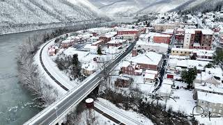 Hinton WV area winter wonderland after winter storm Garrett [upl. by Cyrus]