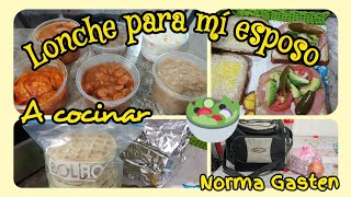 ✅PREPARANDO LONCHE PARA MI ESPOSO 🥰 🧆🥘🌮 normagasten [upl. by Adieno599]