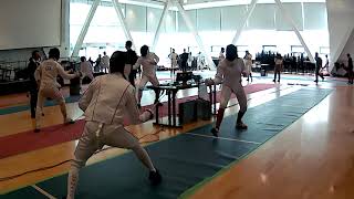 20240330  Epee Group Stage  Match B3 Paul VS Izabella [upl. by Gussi]