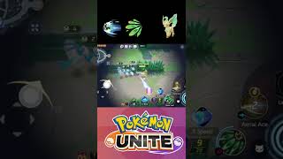 Leafeon 1v3 Pokemon Unite shorts pokemonunite [upl. by Areikahs]