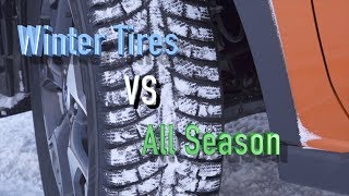 Winter tires VS All Season Tires Proof that you need WINTER TIRES [upl. by Charita137]