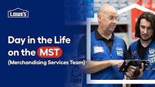 Day in the Life at Lowes as an MST Merchandising Services Team [upl. by Davie]