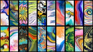 33 x Different Acrylic Pouring  Best of 2023  Compilation [upl. by Britton360]