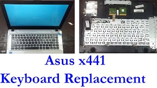 Asus x441 keyboard replacement [upl. by Flanagan]