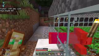 Making a Automatic Carrot Farm  Minecraft survival 2 [upl. by Atinrahs460]