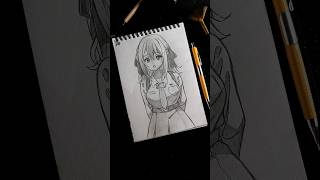 Anime Drawing Girl anime art drawing animegirl animedrawing viralvideo viral shorts [upl. by Rakso]