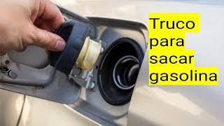 COMO LIMPIAR EL DEPOSITO DE GASOLINA DEL COCHE MUY FACIL [upl. by Nwavahs]