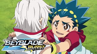 BEYBLADE BURST EVOLUTION The Showdown Between Valt and Shu [upl. by Emlin]