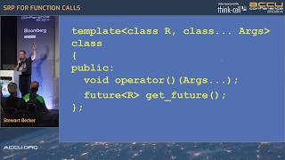 Lightning Talk SRP for Function Calls in C  Stewart Becker  ACCU 2024 [upl. by Ahseal]