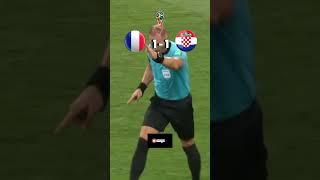 FRANCE VS CROATIE WC 2018 football youtubeshorts worldcup fifa croatia france ytviral [upl. by Gilbye279]