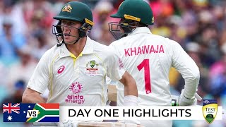 Marnus Khawaja post fifties before Nortje gets reward  Australia v South Africa 202223 [upl. by Heinrich]