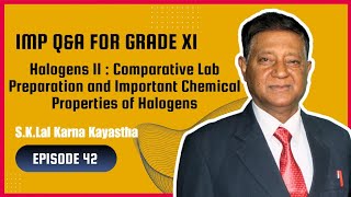 Halogens II  Comparative Lab Preparation and Important Chemical Properties of Halogens [upl. by Ydissahc]