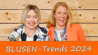 Blusen Trends 2024  der Frühling kann kommen [upl. by Zoie831]