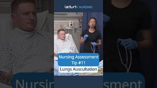 🌬️ How Do You Auscultate Lung Sounds NursingSkills BreathingAssessment nclex [upl. by Toms699]