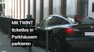 So funktioniert ticketloses Parkieren mit TWINT [upl. by Atterol]