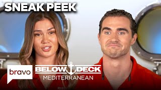 SNEAK PEEK Gael Cameron quotJoe Is Being a Little Bit of a Dkquot  Below Deck Med S9 E12  Bravo [upl. by Heshum]