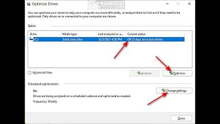 How to Optimize and Defragment Drives in Windows 10 amp 11 [upl. by Aecila]