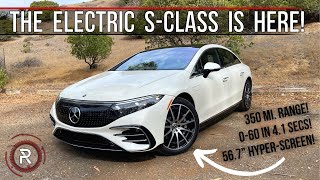 The 2022 Mercedes EQS 580 4Matic Is An Electrifyingly Excellent Luxury Sedan [upl. by Akema]