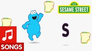 Sesame Street Cookie Monster S Sandwich Song [upl. by Atihcnoc659]