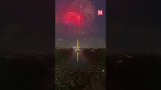 Breathtaking Independence Day Fireworks Illuminate Sky Over Washington [upl. by Llet]