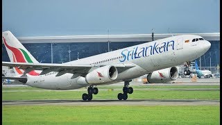 Plane Spotting at SriLanka  Passengers view from terminal [upl. by Kajdan]