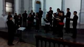 O Vos Omnes SATB div  César Alejandro Carrillo  Coro de Cámara quotVicente Emilio Sojoquot [upl. by Meeki209]