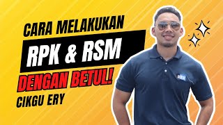 Cara Yang Betul Melakukan RPK Dan RSM  CIKGU ERY [upl. by Yebot218]