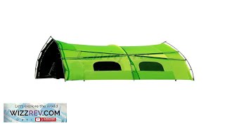 Double Door Tent for Outdoor Beach Waterproof Sun Shade Quick Opening Tunnel Review [upl. by Hsihsa]