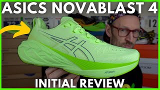 ASICS NOVABLAST 4 INITIAL REVIEW  BEST NEW DAILY SHOE IN 2023 or MAX CUSHION MADNESS  EDDBUD [upl. by Noret]