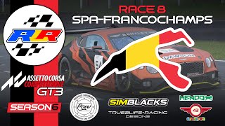 RAIN LIGHT RACING  2024  GT3 SERIES S6  ROUND8  SPAFRANCORCHAMPS [upl. by Joline]