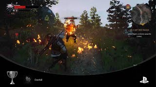 The Witcher 3 Wild Hunt  Complete Edition PS5 Overkill SILVER Trophy [upl. by Nwadrebma6]