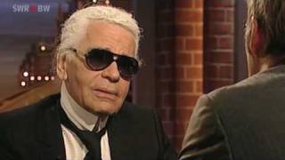 Karl Lagerfeld über seinen neuen Job  Die Welt auf Schwäbisch  SWR [upl. by Wendye]