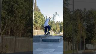 kickflip crooked to nose manny skateboard sk8 skater skatepark shorts shortvideo [upl. by Jeu851]