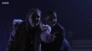 Eastenders HD 1080p  Lauren and Abi Branning fall on Christmas Day 251217 [upl. by Anelec272]