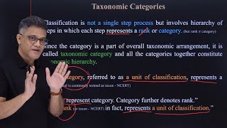 The living world Part  3 Taxonomic category Rank and Taxon [upl. by Ebony]