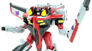 Transformers Armada Starscream Chefatron Review [upl. by Elephus648]