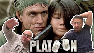 PLATOON 1986  First Time Watching  MOVIE REACTION [upl. by Ykceb]