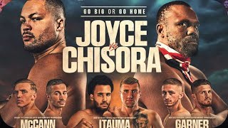 Joe Joyce vs Derek Chisora LIVE Fight Blow by Blow Commentary [upl. by Egdirdle421]