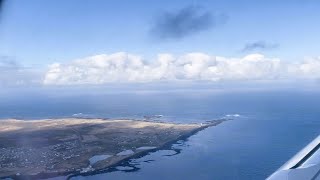 Early morning approach and landing at Keflavik AirportREYKJAVIK ICELAND reykjavik [upl. by Richardson]