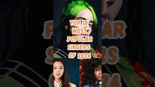 Top 10 Most Popular Singers of 2024 top top10 celebrities singers 2024 popular [upl. by Ernesto]