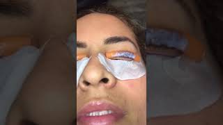 Elleebana lash lift and tint before and after video FeelTheHeal Miami [upl. by Seuguh487]