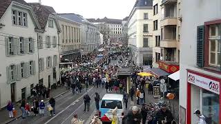 Basel City Fasnacht 2024 Montag [upl. by Nylirak]