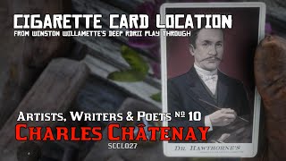 Artists Writers amp Poets 10 Charles Châtenay  Cigarette Card Location RDRII [upl. by Adnirem]