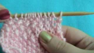 How To Knit Moss Stitch [upl. by Sholem]