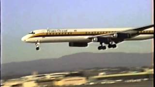 Trans Ocean McDonnell Douglas DC863 Landing LAX [upl. by Regine492]