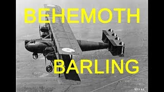 Behemoth Barling Aircraft of 1923 Set Tone for Air Force [upl. by Sonni]