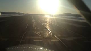 Landing runway 26 Goose Bay  DHC6300 Twin Otter [upl. by Bonns]